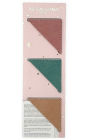 Leatherette Page Corner Bookmarks, Set of 3