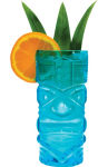 Alternative view 1 of Tiki Cocktail Glass - Blue
