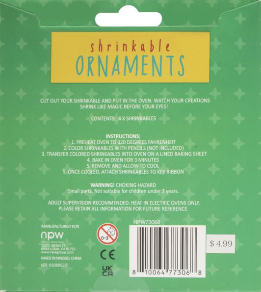 Festive Shrinkable Ornaments Kit