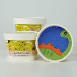 Alternative view 1 of Luxe Dough Cup Dino Dough with scoop