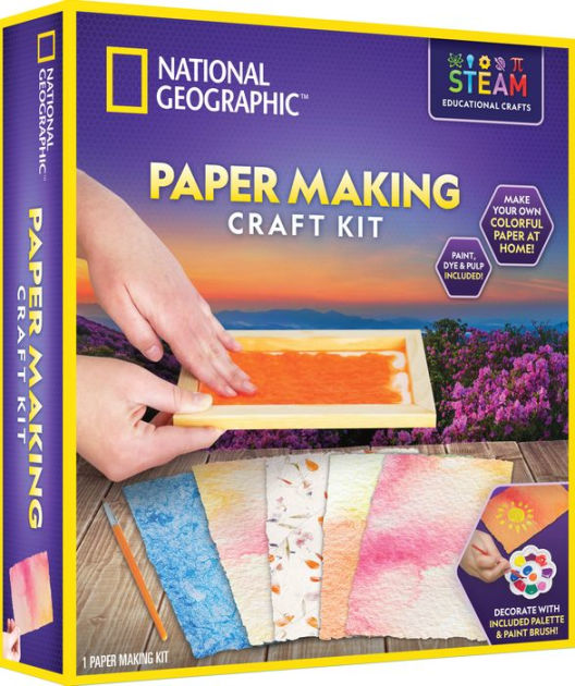 Paper Making Craft Kit - National Geographic