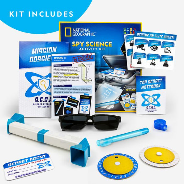 National Geographic Spy Academy Activity Kit