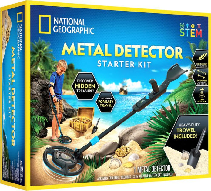 National Geographic Metal Detector Starter Kit by JMW Sales