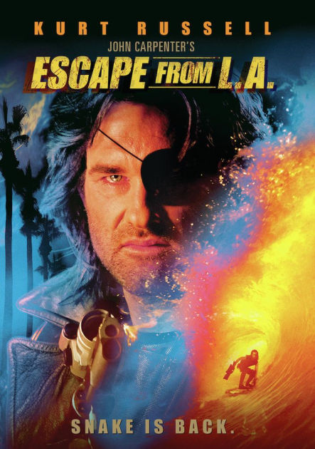 Escape From New York / L.A. DVD Lot of 2 Kurt Russell John Carpenter Tested