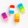 Icy Pops Scented Puzzle Erasers - Set of 4