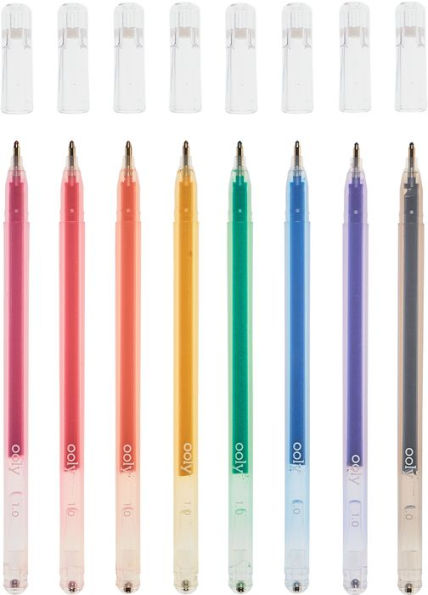 Radiant Writers Glitter Gel Pens - Set of 8