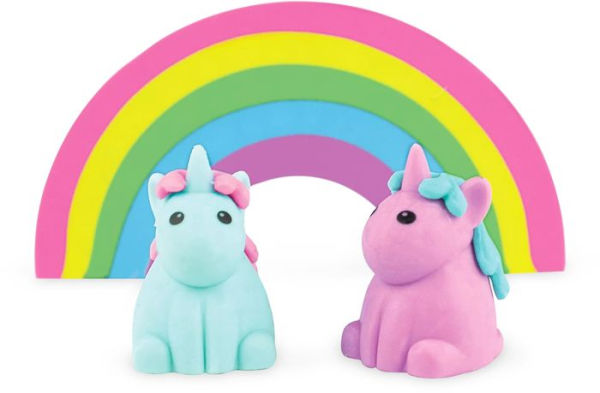 Unique Unicorns Scented Erasers - Set of 5