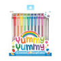 Yummy Yummy Scented Glitter Gel Pens 2.0 - Set of 12