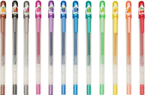 Yummy Yummy Scented Glitter Gel Pens 2.0 - Set of 12