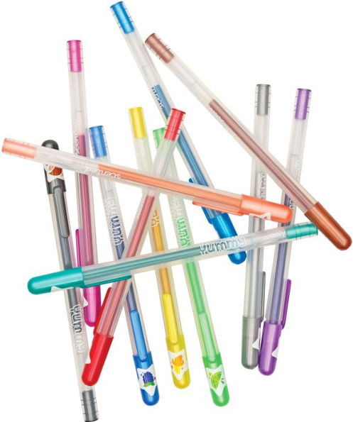 Yummy Yummy Scented Glitter Gel Pens 2.0 - Set of 12