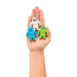 Alternative view 9 of Astronaut Erasers - Set of 3