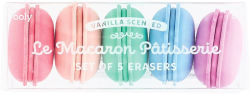 Alternative view 1 of Le Macaron Patisserie Scented Eraser - Set of 5