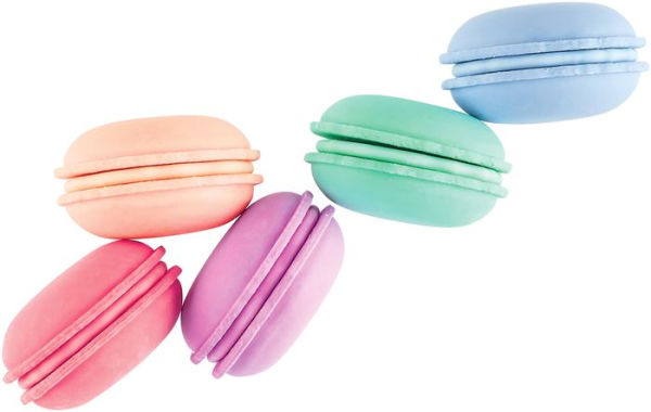 Le Macaron Patisserie Scented Eraser - Set of 5