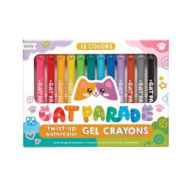 Title: Cat Parade Gel Crayons - Set of 12