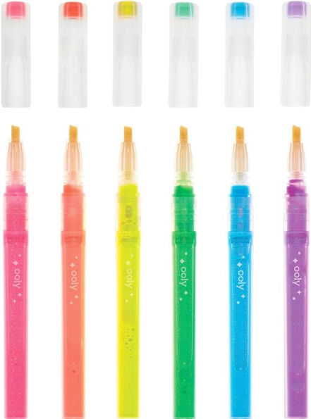 Oh My Glitter! Highlighters - Set of 6