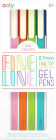 Fine Line Colored Gel Pen - Set of 6