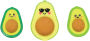 Alternative view 5 of Avocado Love Eraser and Sharpener - set of 3