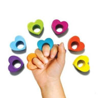 Title: Heart Ring Crayons - Set of 6