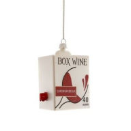 Title: Boxed Wine Ornament