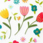 Folk Floral Stickers