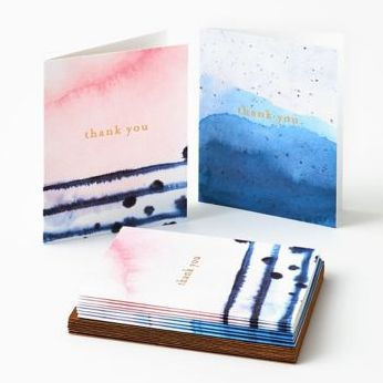 TYOU OFF/FOIL A2 TY Watercolor Assorted Set FLD S/10