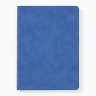 Title: Navy Blue Suede Journal