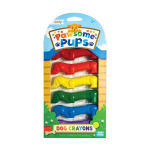 Alternative view 1 of Pawsome Pups Dog Crayons - Set of 6