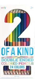 Title: 2 Of A Kind Double-Ended Colored Pencils (Set of 12 / 24 Colors) REVAMP