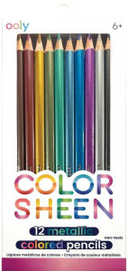 Title: Color Sheen Metallic Colored Pencils - S