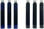 Alternative view 3 of Splendid Duo Fountain Pen Ink Refills: Set of 3 Black & 3 Blue Cartridges