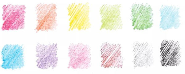 Un-Mistakeables Erasable Colored Pencils - Set of 12