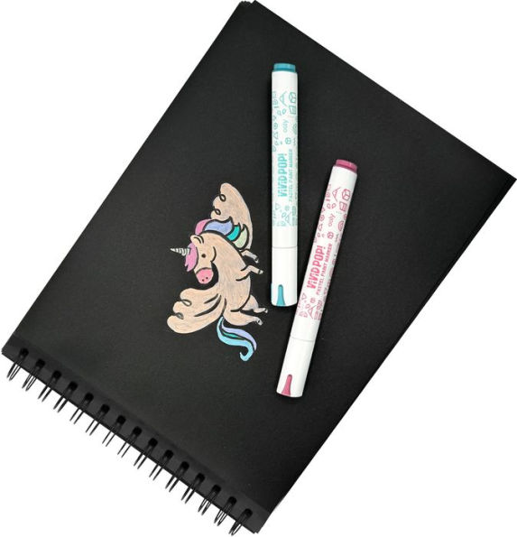 Vivid Pop! Water-Based Paint Markers: Pastel (Set of 8)