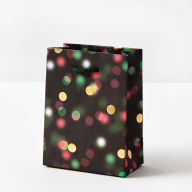 Title: Holiday Twinkle Lights Small Gift Bag