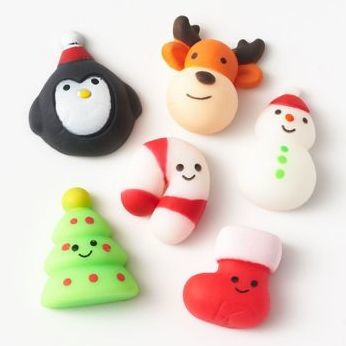 Holiday Squishies S/6