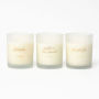 Holiday Candle Trio Set