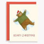 Holiday Boxed Cards Snow Bear S/10