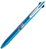 Title: Vintage Dual Color Gel Pen Smoke Blue + Black 0.5mm Bullet Tip