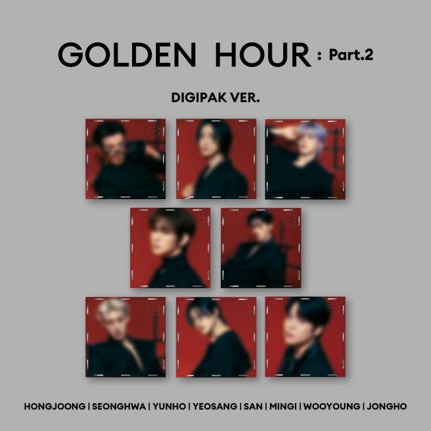 ATEEZ - [GOLDEN HOUR : Part.2] 店舗別特典絵柄公開！ | ATEEZ