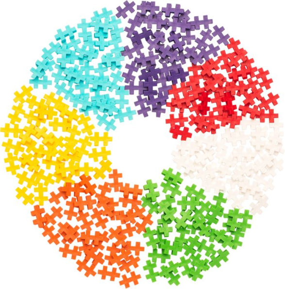 Plus Plus Tube -240 piece Rainbow Mix