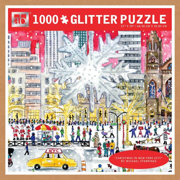 1000 Piece Puzzle Christmas in New York City Michael Storrings