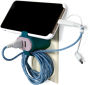 Alternative view 2 of Tech Candy Wall Charger with Permanent ID Marker - Navy