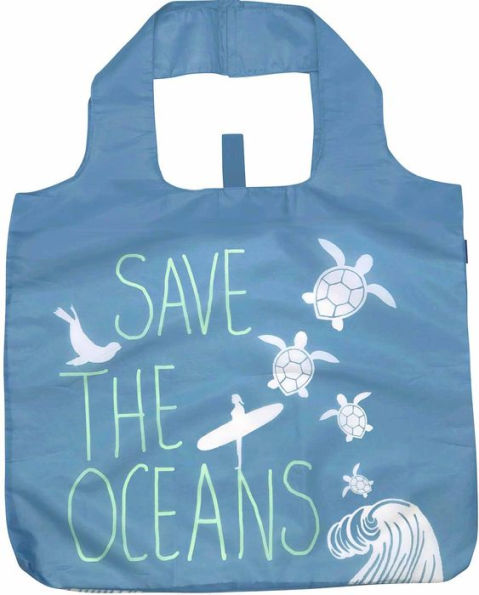 Save the Oceans Blu Bag