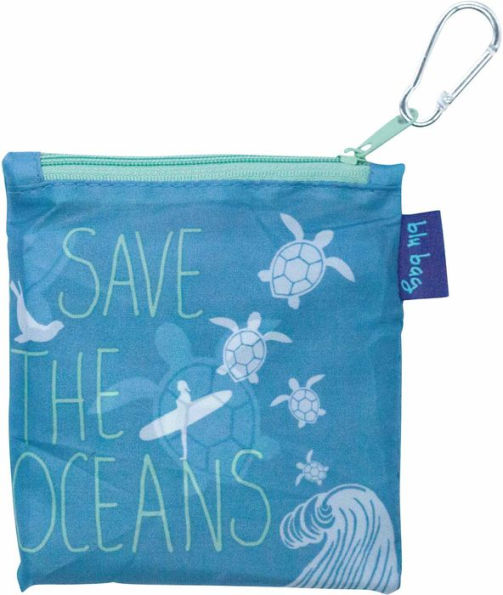 Save the Oceans Blu Bag