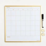 U Brands Dry Erase Monthly Calendar