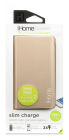 iHome IH-PP2012AD Slim Charge Aluminum Ultra Slim 6,000 mAh Universal Battery Gold