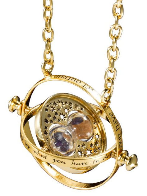 Carat shop, the Pendientes Harry Potter Time Turner (chapado en or