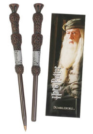 Title: Harry Potter Dumbledore Wand Pen and Bookmark Set