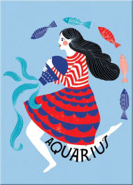 Title: Aquarius Zodiac Magnet