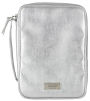 Book & Bible Cover - Silver-Philippians 4:13-XL