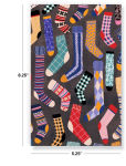 Alternative view 4 of Lots of Socks classic layflat notebook